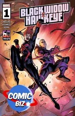 Buy Black Widow And Hawkeye #1 (2024) 1st Printing Main Cover Marvel Comics • 5.15£