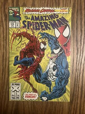Buy The Amazing Spider-Man #378 Maximum Carnage The Rage Of Venom  Newstand  • 10.04£