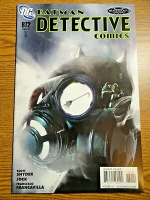 Buy Detective Comics #872 Jock Cover VF+ Snyder Batman 2nd Black Mirror 1st Print DC • 9.97£