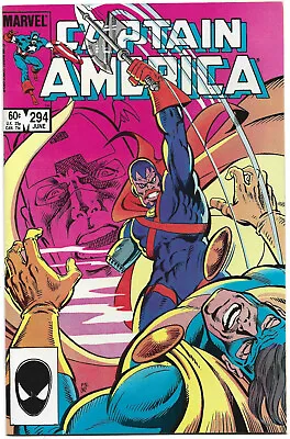 Buy Marvel CAPTAIN AMERICA #294 Direct (June 1984) Paul Neary Joe Rubinstein J.M. De • 23.97£