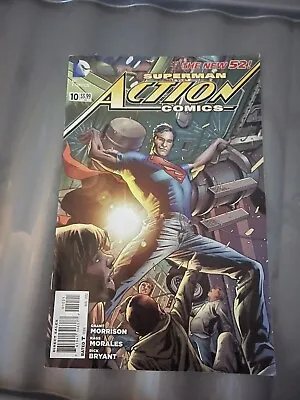 Buy Superman Action Comics Issue 10 (THE NEW 52 - AUG 2012) - DC Comics • 2.99£