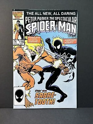 Buy Spectacular Spider-Man #116 - 1st Full Foreigner NM- 9.2 1986 Marvel Comics • 20.97£