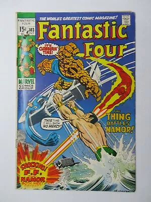 Buy 1970 Marvel Comics Fantastic Four #103 2nd App. Of Agatha Harkness • 12.63£