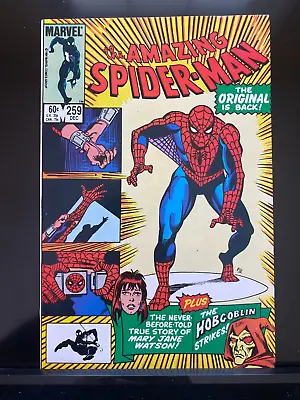 Buy Amazing Spider Man 259  Origin Of Mary Jane Watson • 27.59£