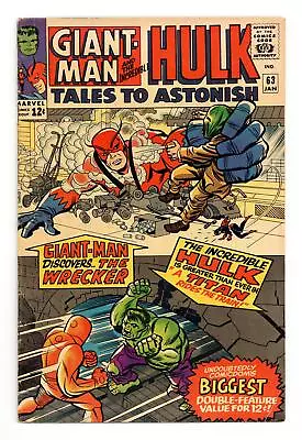 Buy Tales To Astonish #63 VG+ 4.5 1965 • 150.22£
