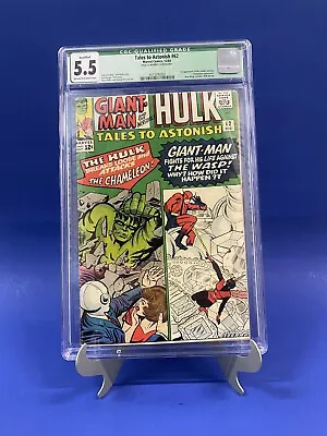 Buy Tales To Astonish #62 CGC 5.5 1st App The Leader Green Label Newly Graded KEY 🔑 • 193.94£