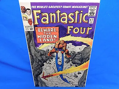 Buy Fantastic Four #47 - 1st Appearance Of Black Bolt's Brother, Maximus • 43.36£
