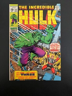 Buy Incredible Hulk #127 - NM- OWP - Mole Mogul Tyrannus Appearance - Marvel 1970 • 78.84£