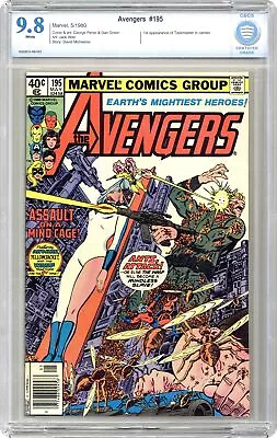Buy Avengers #195 CBCS 9.8 1980 0000810-AB-001 1st Taskmaster (cameo) • 176.77£