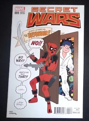 Buy Secret Wars #9 Marvel Comics Variant Cover NM • 9.99£