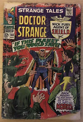 Buy Strange Tales #160 Adkins Cover Art, Captain America Nick Fury Baron Mordo Apps • 54.05£
