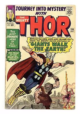 Buy Thor Journey Into Mystery #104 VG/FN 5.0 1964 • 85.15£