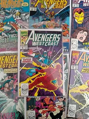 Buy The West Coast Avengers - Marvel Comics 1990 - 1991 • 5£