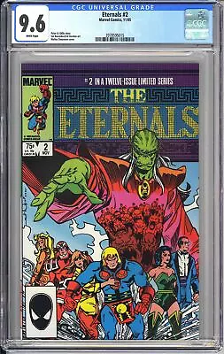 Buy Eternals #2 CGC 9.6 1985 3978595015 Marvel Limited Series! MOVIE 2021 • 39.42£