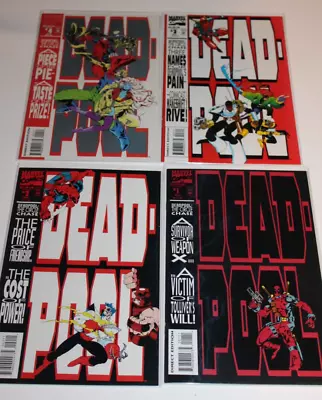 Buy Complete Set Deadpool Circle Chase Comics 1 2 3 4 NM 1993 Mini Series Movie XMen • 31.62£