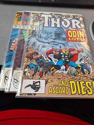 Buy Marvel Comics Mighty Thor Issues 394, 398, 399 VF /4-203 • 8.75£