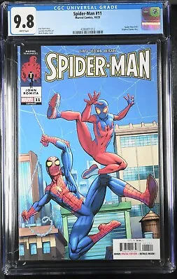 Buy Spider-Man #11 CGC 9.8 Origin Of Spider-Boy Iconic Bagley Cover Art 2023 Marvel • 107.93£