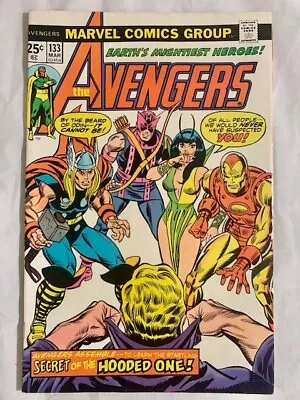 Buy Avengers #133 1975 Marvel Vision Mantis Origin,  Agatha Harkness Vf/nm Or Higher • 23.99£