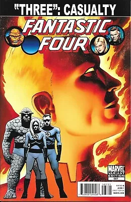 Buy Fantastic Four #587 1:50 Johnny Storm Human Torch Variant Marvel 120722 @2 • 11.87£