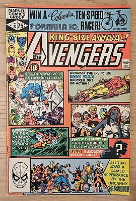 Buy Avengers Annual #10 (1981) 1st Appearance Of Rogue X-Men '97 Marvel VF- Hot Key • 64.50£