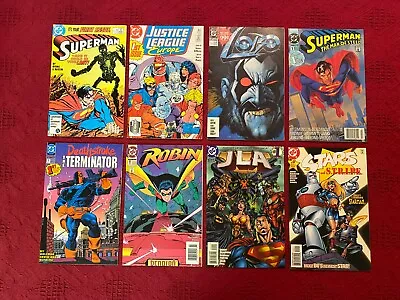 Buy Superman #1, Robin #1, JLA #1, Lobo #1, Deathstroke #1, Stars And S.T.R.I.P.E. 0 • 19.76£