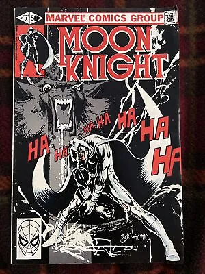 Buy Moon Knight  #8 | Sienkiewicz Cover | 1981 Marvel Comic. Night Of The Wolves. • 23.99£