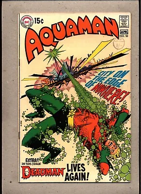 Buy Aquaman #50_april 1970_fine/very Fine_aqualad_neal Adams Deadman_silver Age Dc! • 3.19£