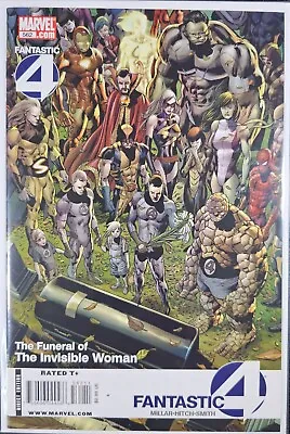 Buy FANTASTIC FOUR #562 Marvel Comic Book Funeral Of The Invisible Woman 9.0 VF/NM • 4£