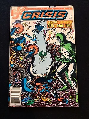 Buy Crisis On Infinite Earths 10 DC Comics 1986 Newsstand • 6.40£