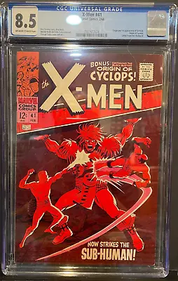 Buy Uncanny X-Men #41 CGC 8.5 • 257.26£