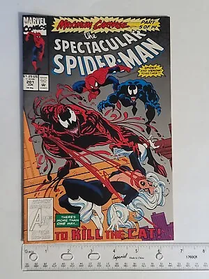 Buy Spectacular Spider-Man #201  Marvel Comics 1993 Maximim Carnage SEE DESCRIPTION  • 11.83£