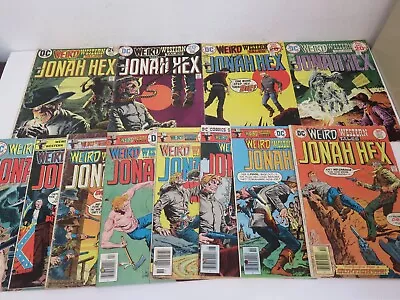 Buy WEIRD WESTERN TALES JONAH HEX 20-37 DC COMICS 12 ISSUES LOT COLLECTION 1970s • 23.71£