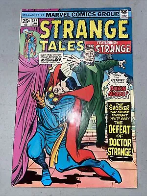 Buy Strange Tales Featuring Dr Strange #183 Janurary 1976 Marvel • 6.40£
