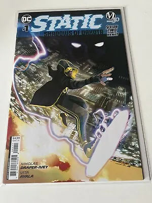 Buy DC Static #1 Season Two DC Milestones Shadows Of Dakota 1st Print Bagged Boarded • 1.25£