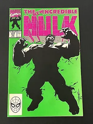 Buy THE INCREDIBLE HULK #377 VFNM 1991 1st Professor Hulk • 15.25£