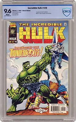 Buy Incredible Hulk #449 CBCS 9.6 1997 16-371E882-274 1st App. Thunderbolts • 132.71£