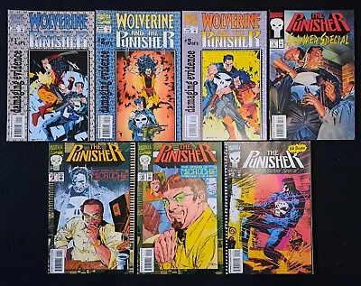 Buy Punisher Comics Lot. 7 Marvel Comics. 1993. NM • 10£