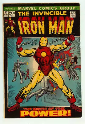 Buy Iron Man #47 6.5 // Origin Of Iron Man Retold Marvel Comics 1972 • 92.94£