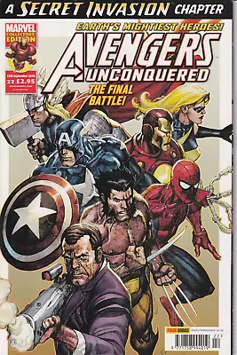 Buy Marvel Collectors' Edition Avengers Unconquered Various Issues Panini Comics • 2.50£
