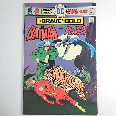 Buy 1976 The Brave And The Bold #125 Batman Flash F DC Bob Haney Jim Aparo Tiger Den • 31.46£