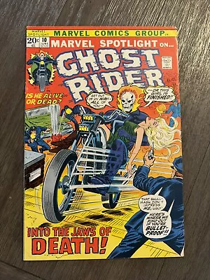 Buy Marvel Spotlight #10 Ghost Rider FN/VF To VF Marvel Comics 1973 • 27.98£