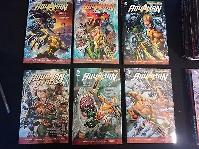 Buy Aquaman Volume 1-5 Hardback New 52 Plus Others • 33.25£