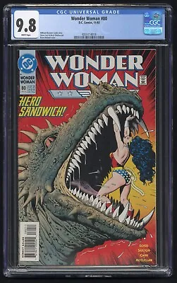 Buy Wonder Woman #80 CGC 9.8 (DC 11/93) Brian Bolland Cover Art • 146.20£