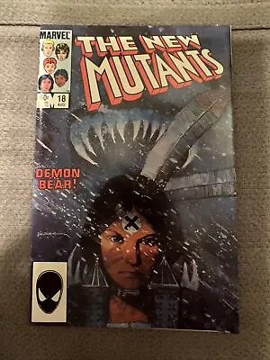 Buy New Mutants #18 (Marvel 1984) Demon Bear! Key! • 4£