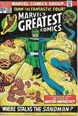 Buy Marvel's Greatest Comics #44 1973 Marvel Reprints Fantastic Four # 61 • 4.99£
