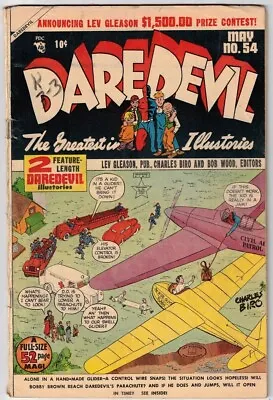 Buy DAREDEVIL COMICS # 54 (LEV GLEASON) (1949) LITTLE WISE GUYS - NORMAN MAURER Art • 29.58£