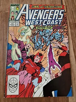 Buy Avengers West Coast Vol. 2 #53 - December 1989 Marvel Comics • 2.99£