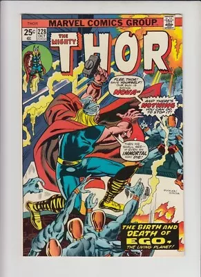 Buy Thor #228 Nm *galactus!! Origin Of Ego!! • 63.96£