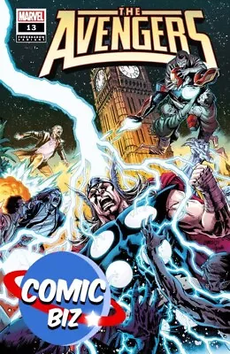 Buy Avengers #13 (2024) 1st Printing *foreshadow Variant Cover* Marvel • 4.40£