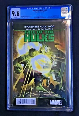 Buy Incredible Hulk #606 1st Appearance Of Immortal She Hulk CGC 9.6 3737275010 • 68£